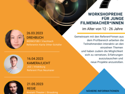 Workshopreihe für junge Filmemacher*innen