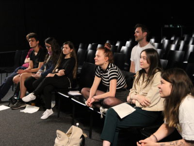Regieworkshop aus der Workshopreihe für junge Filminteressierte