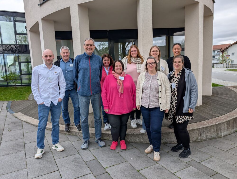 Gruppenbild der Teilnehmenden am Datenschutzworkshop